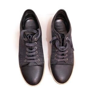 Lanvin Croc Sneakers